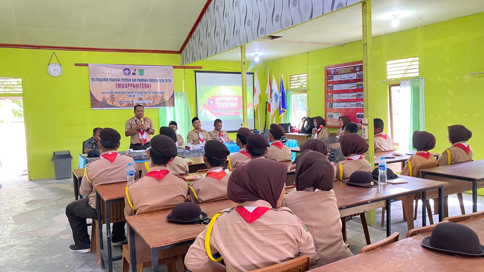 Kwartir Ranting 08 Terentang Gelar Musppanitera, Bentuk Dewan Kerja Ranting Baru